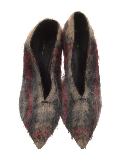 Celine Wool Printed Pumps