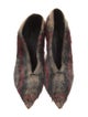 Celine Wool Printed Pumps