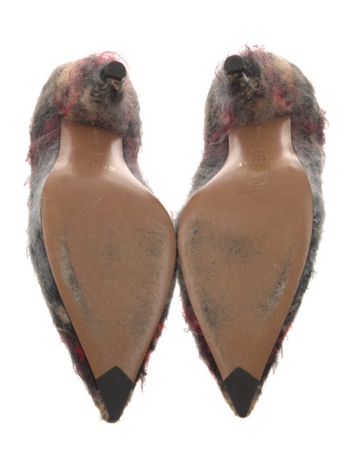 Celine Wool Printed Pumps