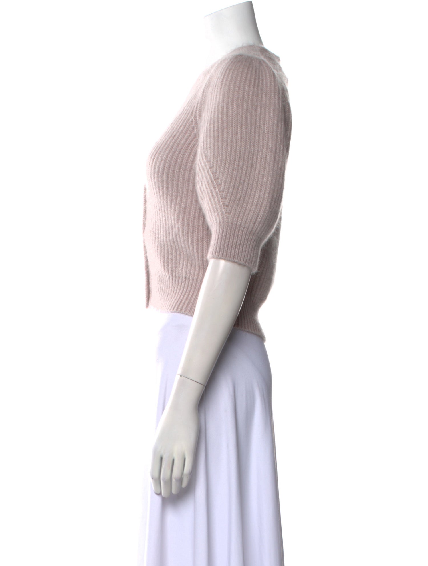 Celine Mohair V-Neck Sweater