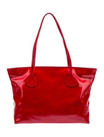 Celine Patent Leather Tote