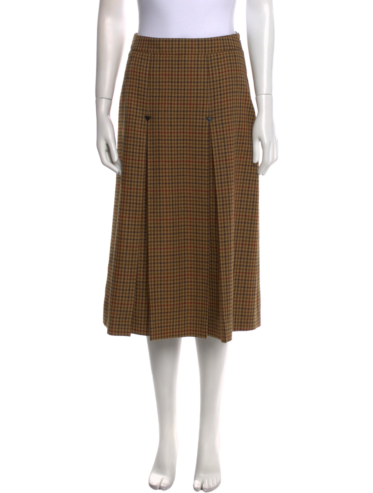 Celine Wool Knee-Length Skirt