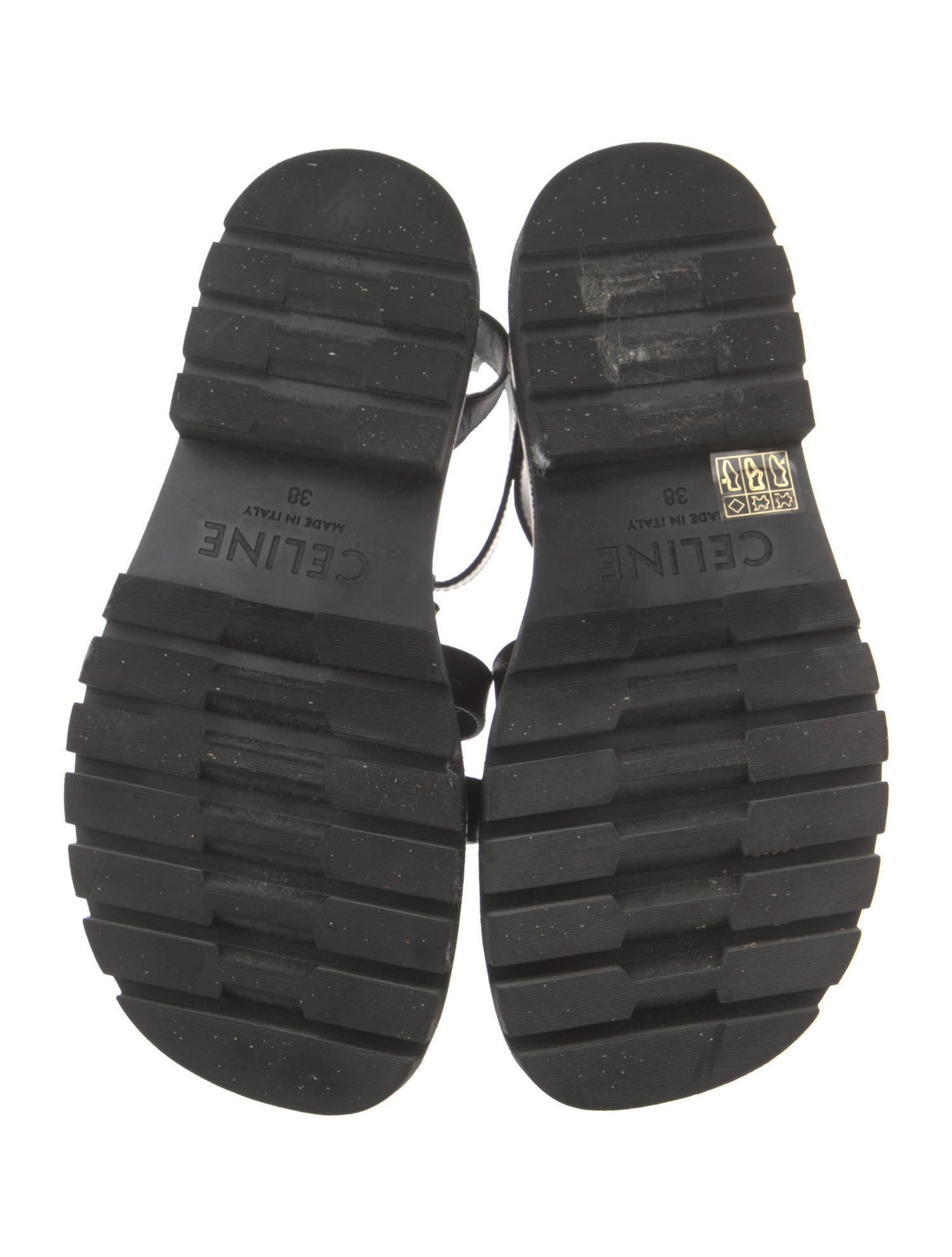 Celine Leather Gladiator Sandals