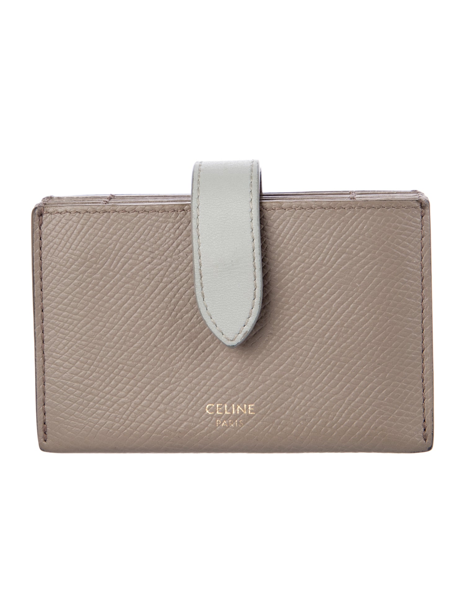 Celine 2019 Leather Compact Wallet