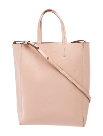 Celine Leather Vertical Cabas Small