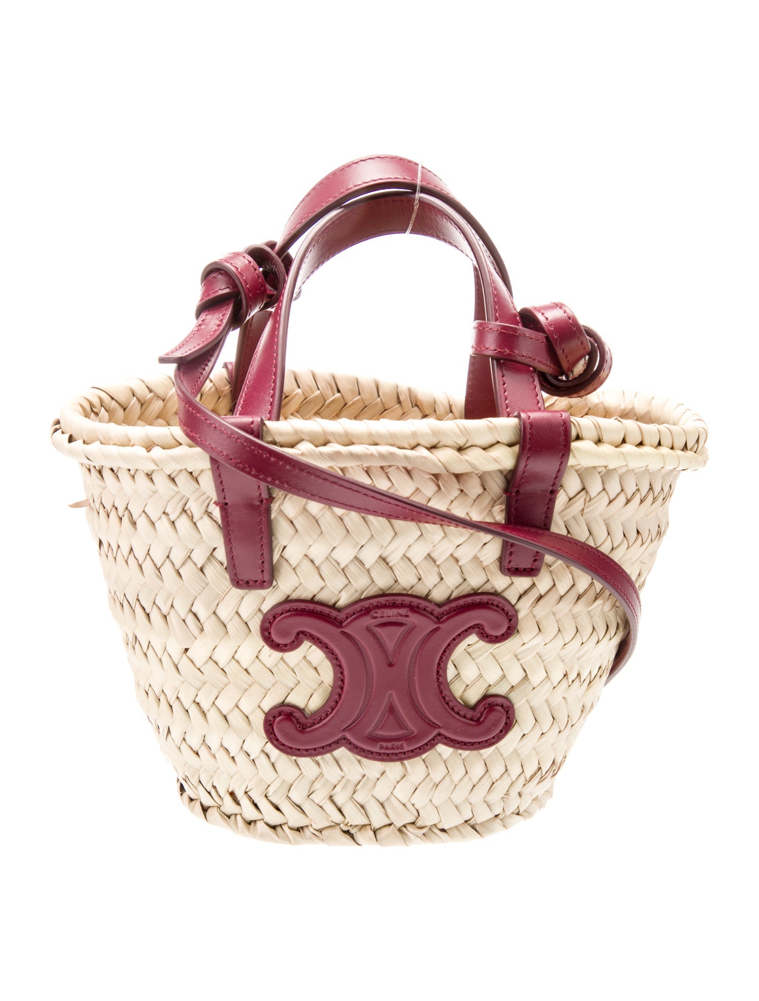 Celine Raffia Classic Panier Nano 2022