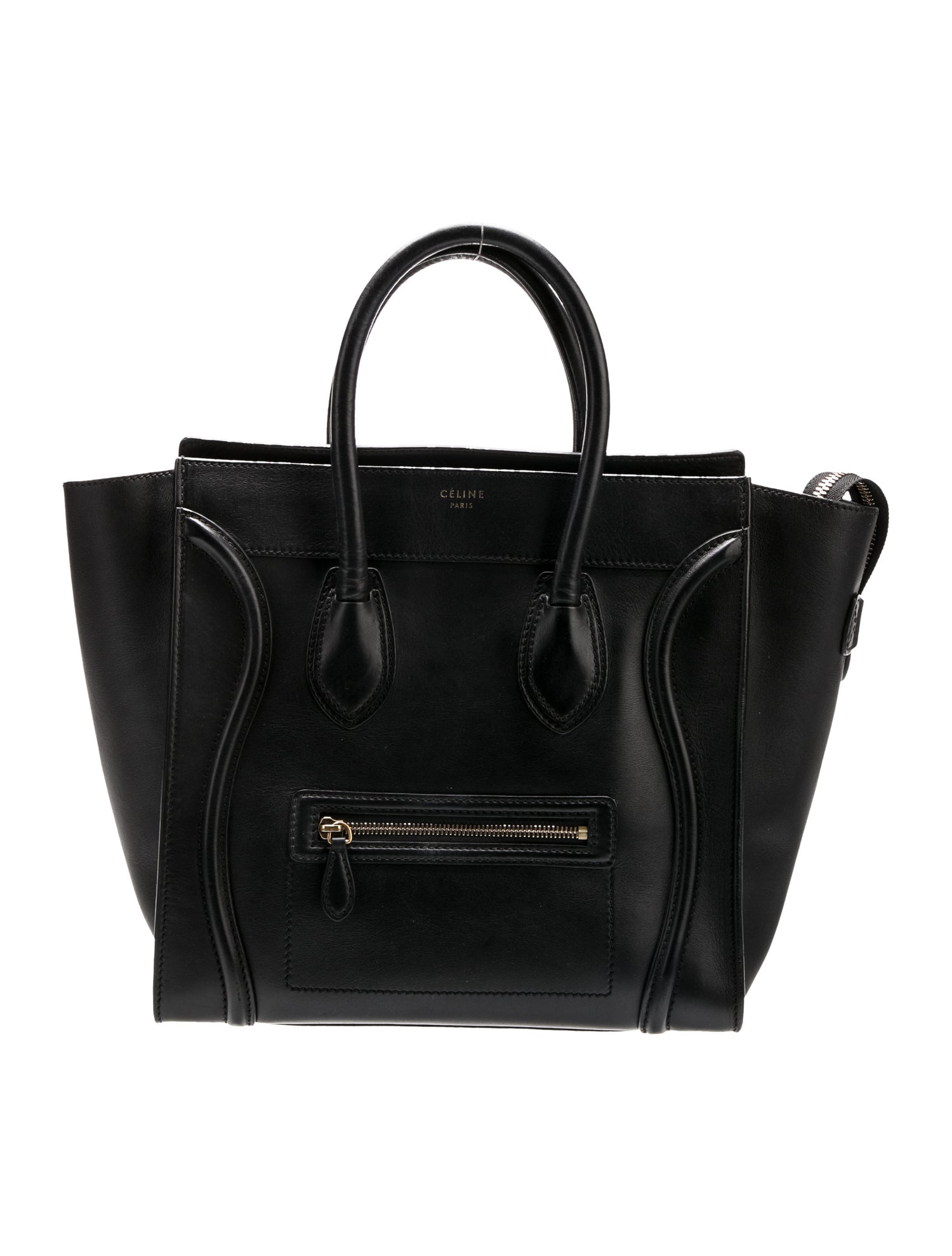 Celine Leather Luggage Mini