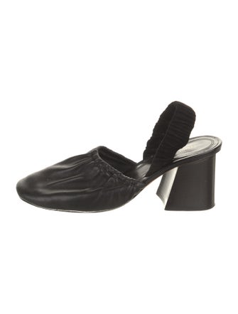 Celine Leather Slingback Pumps