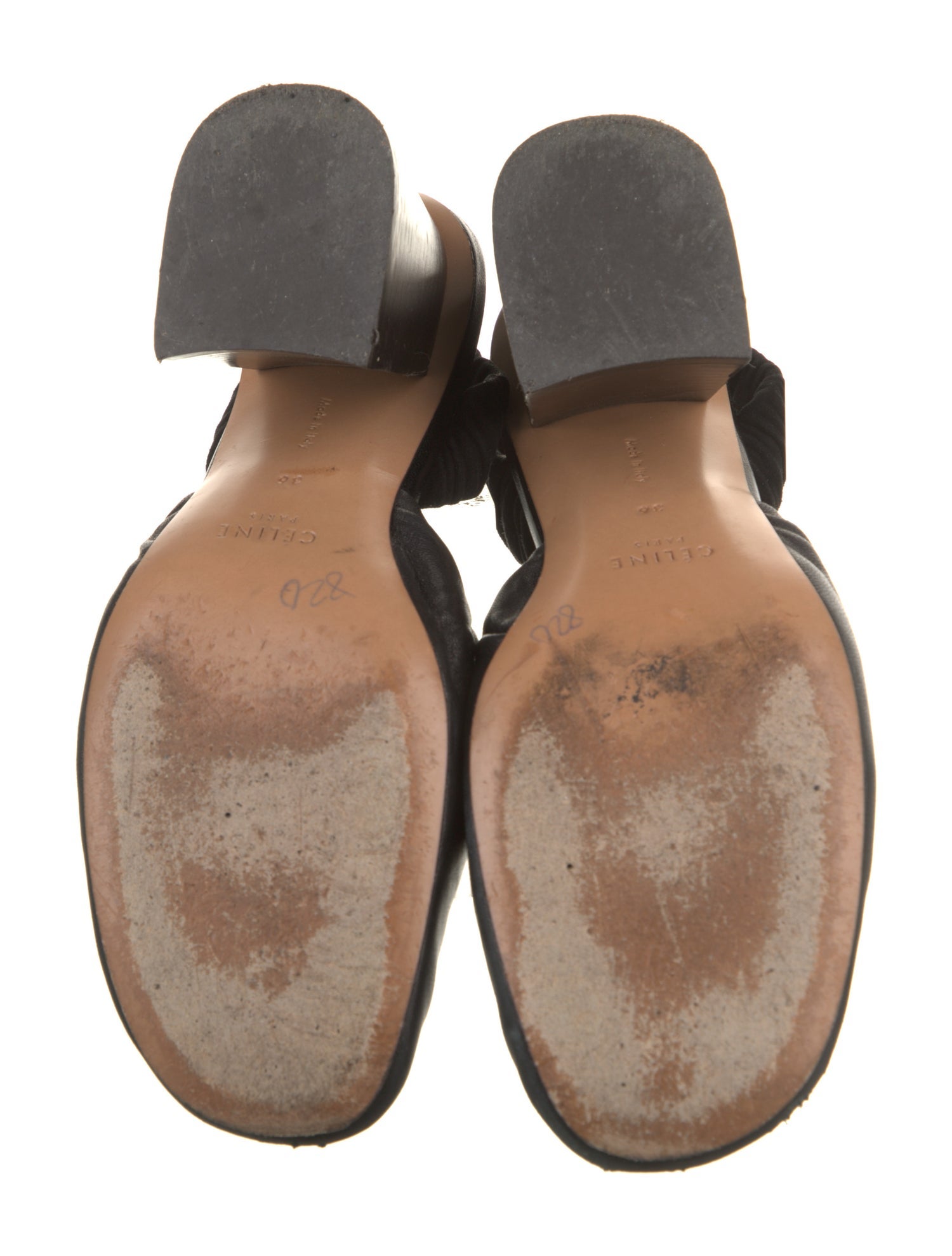 Celine Leather Slingback Pumps