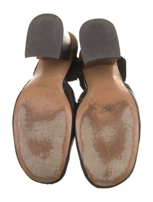 Celine Leather Slingback Pumps