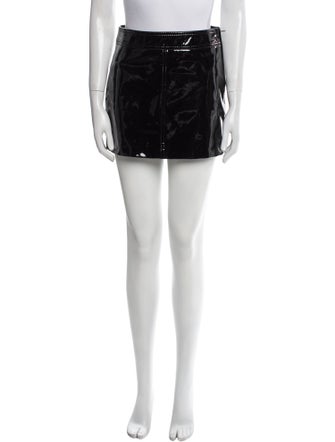 Celine Lambskin Mini Skirt