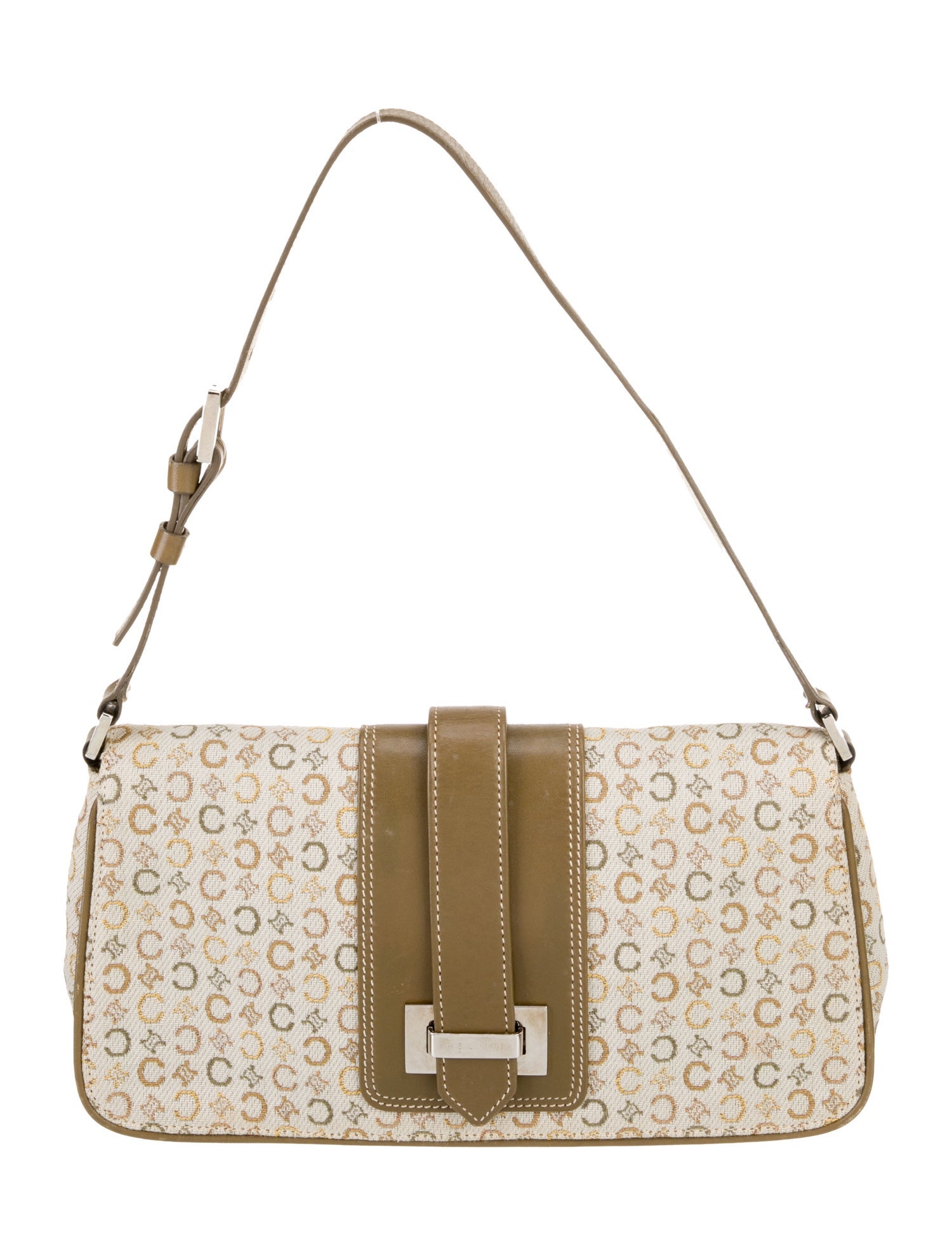 Celine Monogram Shoulder Bag Vintage