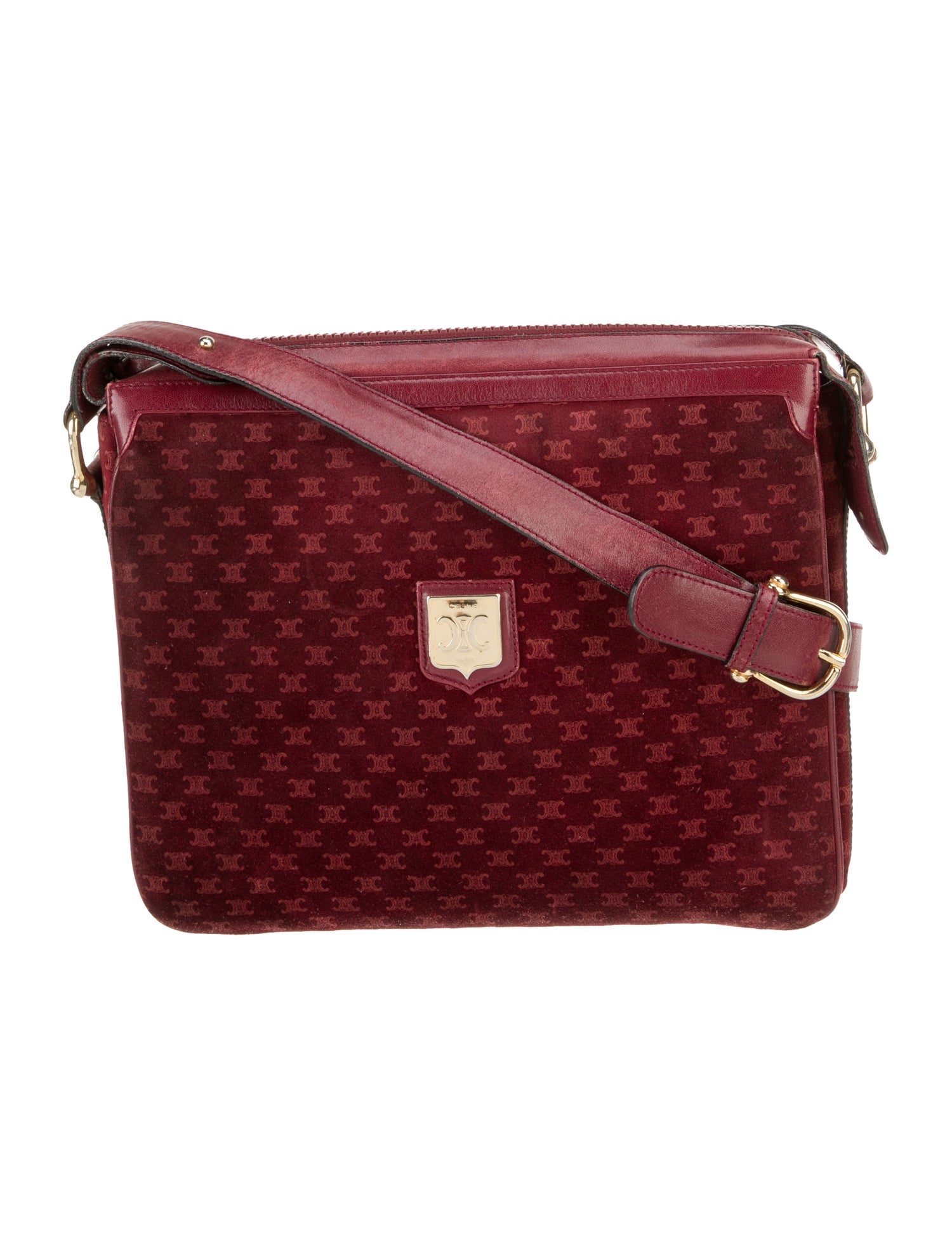 Celine Triomphe Messenger Bag Vintage