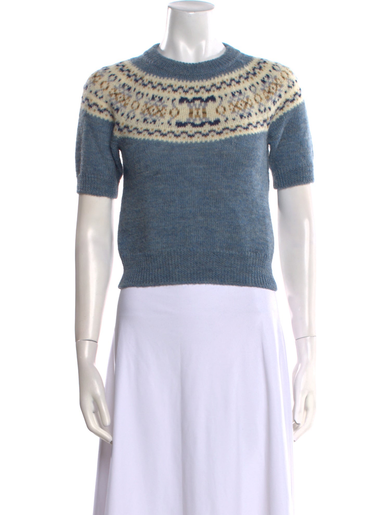 Celine 2024 Fair Isle Sweater