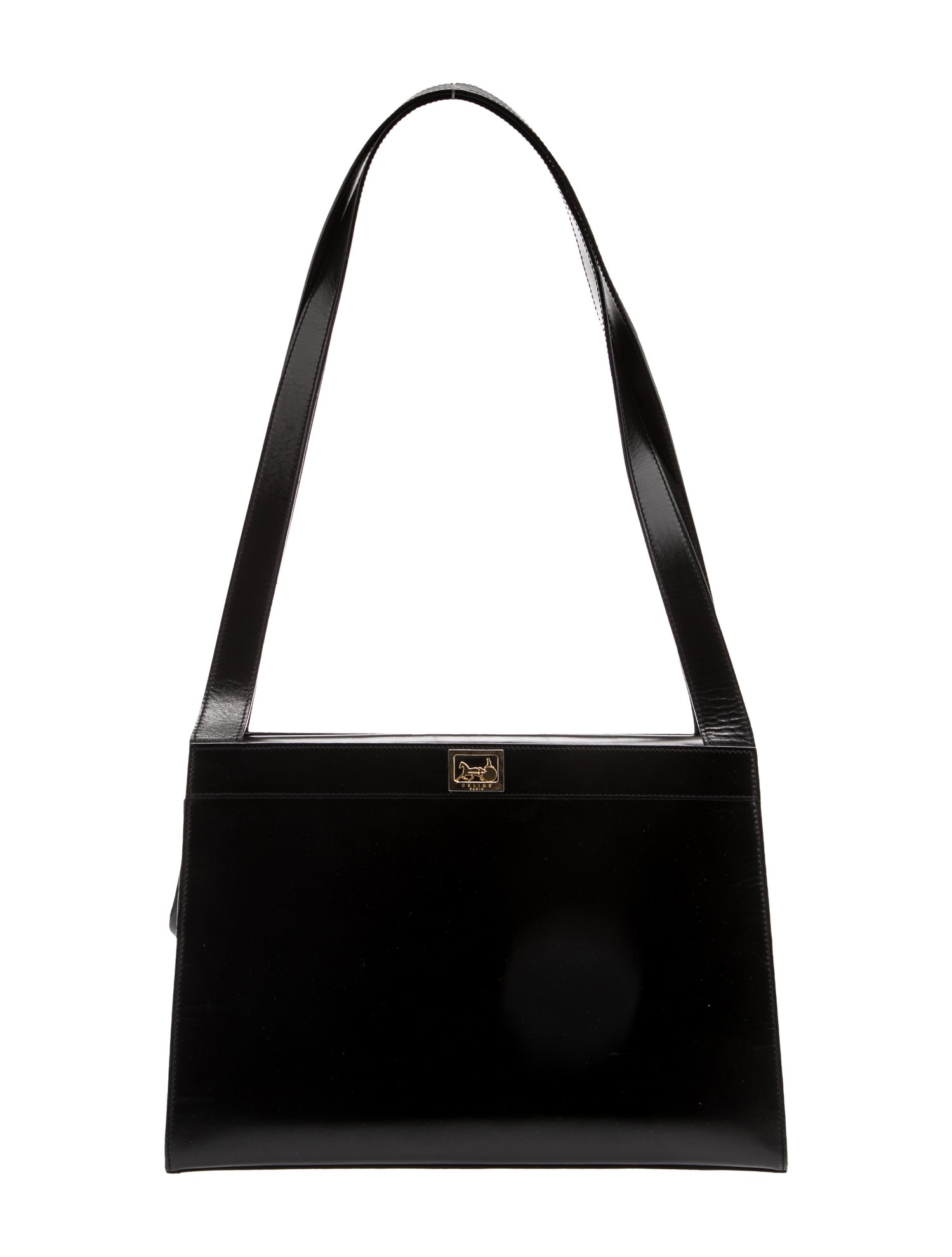 Celine Leather Shoulder Bag Vintage