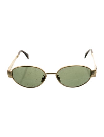 Celine Round Tinted Sunglasses