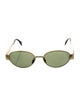Celine Round Tinted Sunglasses