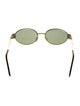 Celine Round Tinted Sunglasses