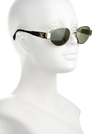 Celine Round Tinted Sunglasses