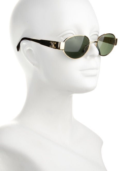 Celine Round Tinted Sunglasses
