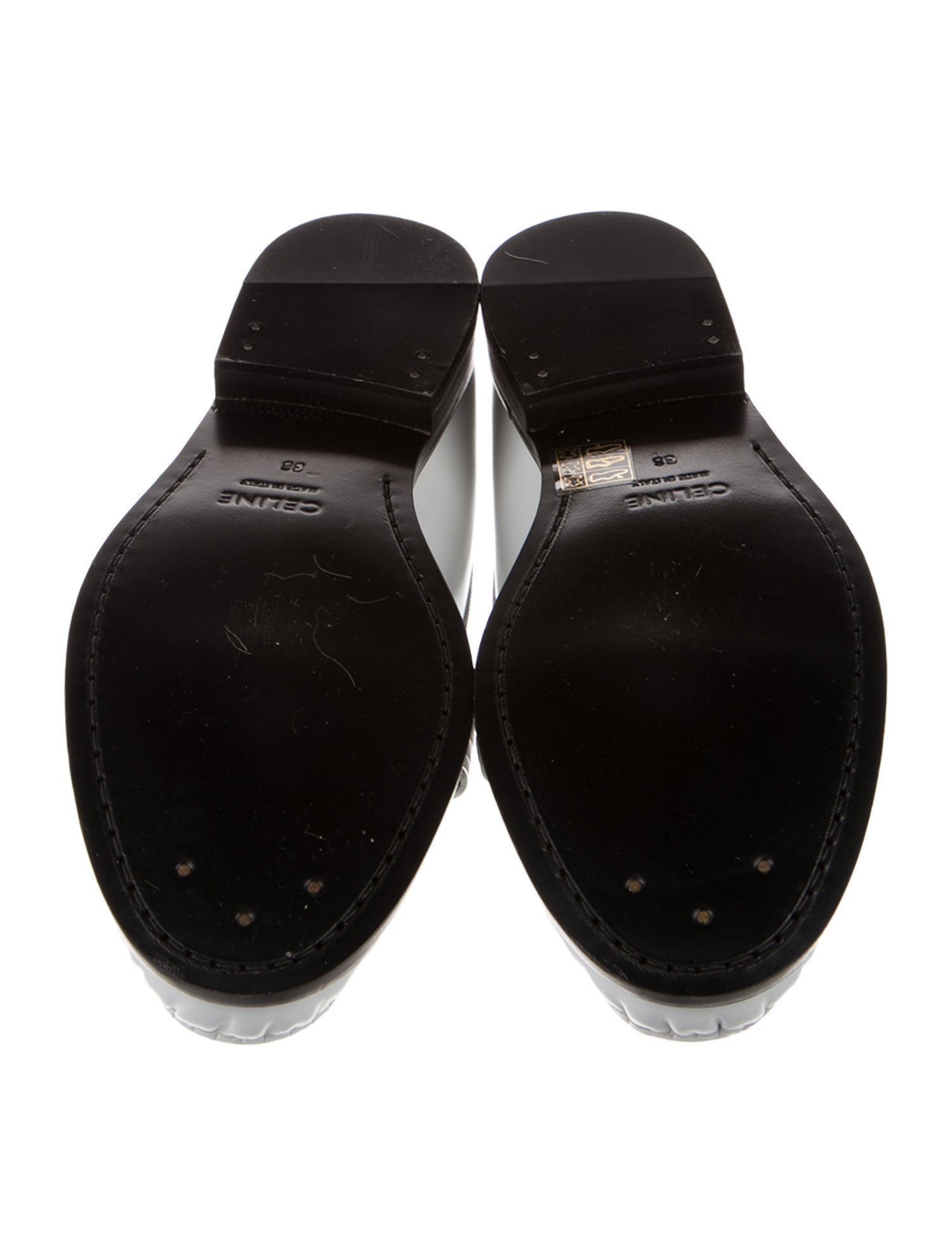 Celine Leather Loafers