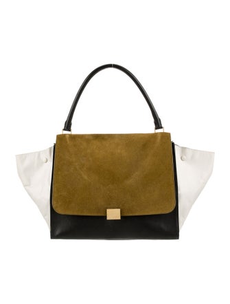 Celine Leather Trapeze Large