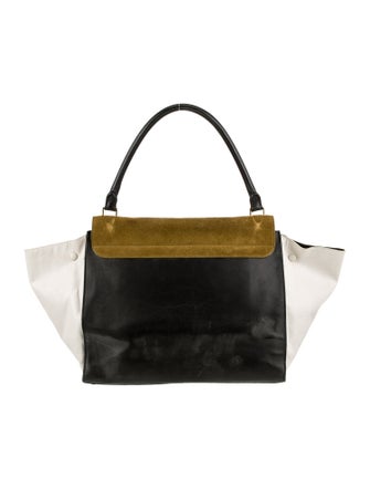 Celine Leather Trapeze Large