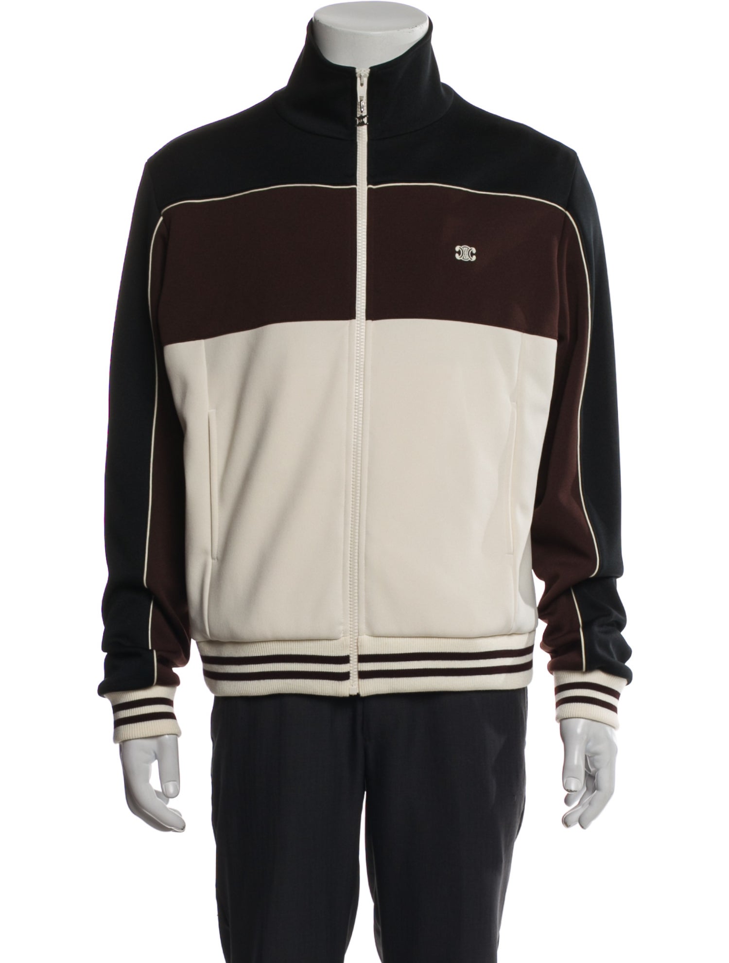 Celine Striped Windbreaker