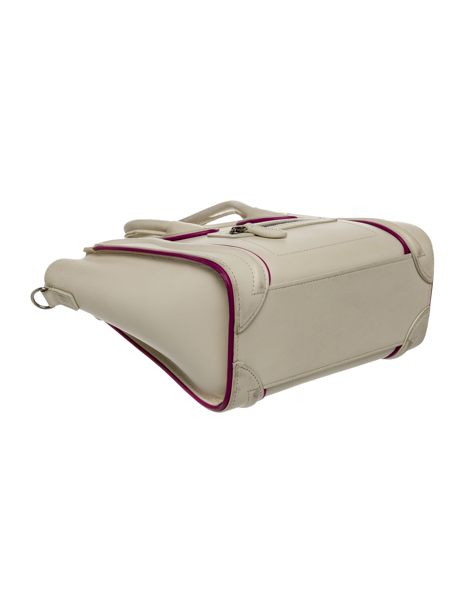 Celine Leather Luggage Nano