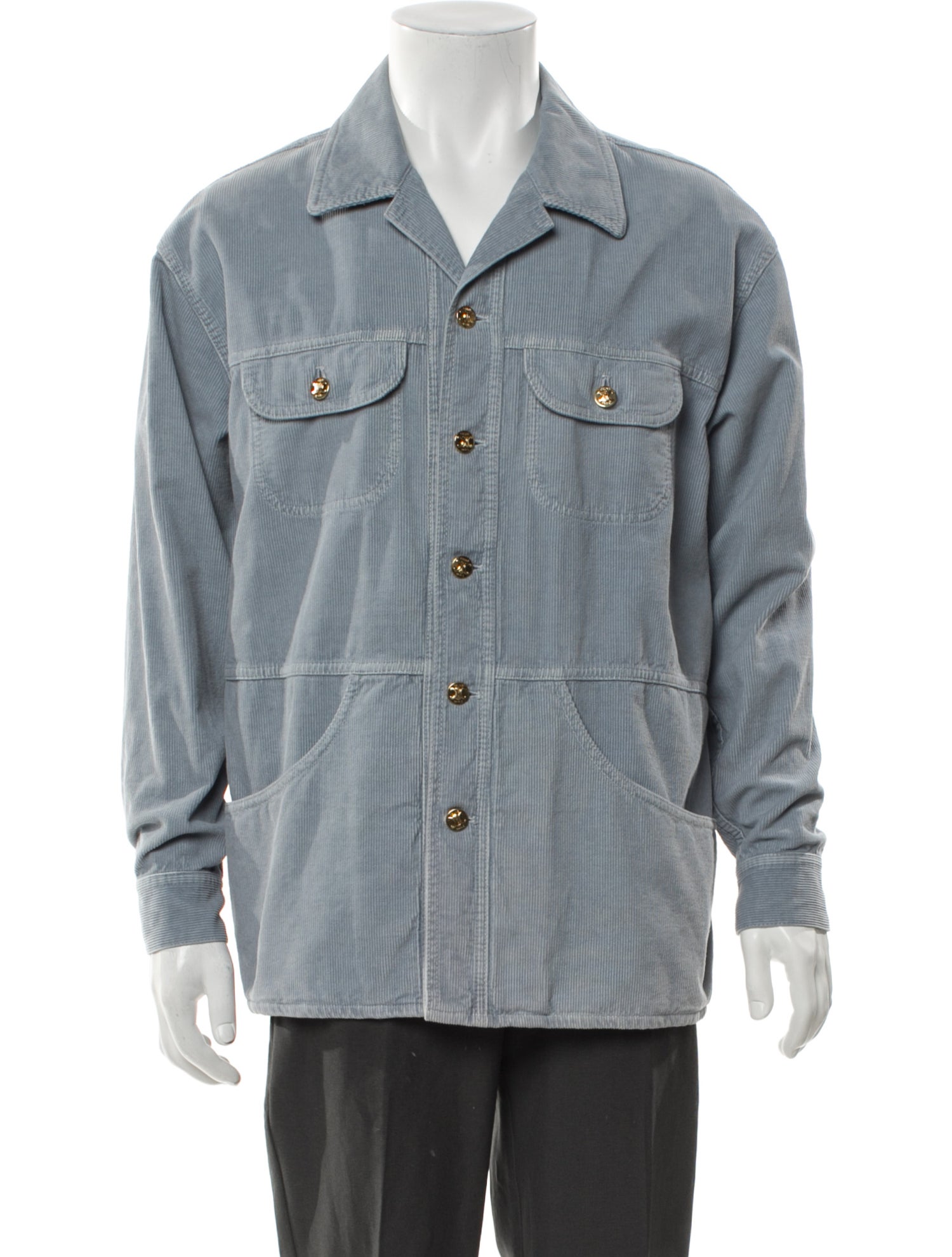 Celine 2023-2024 Corduroy Chore Utility Jacket