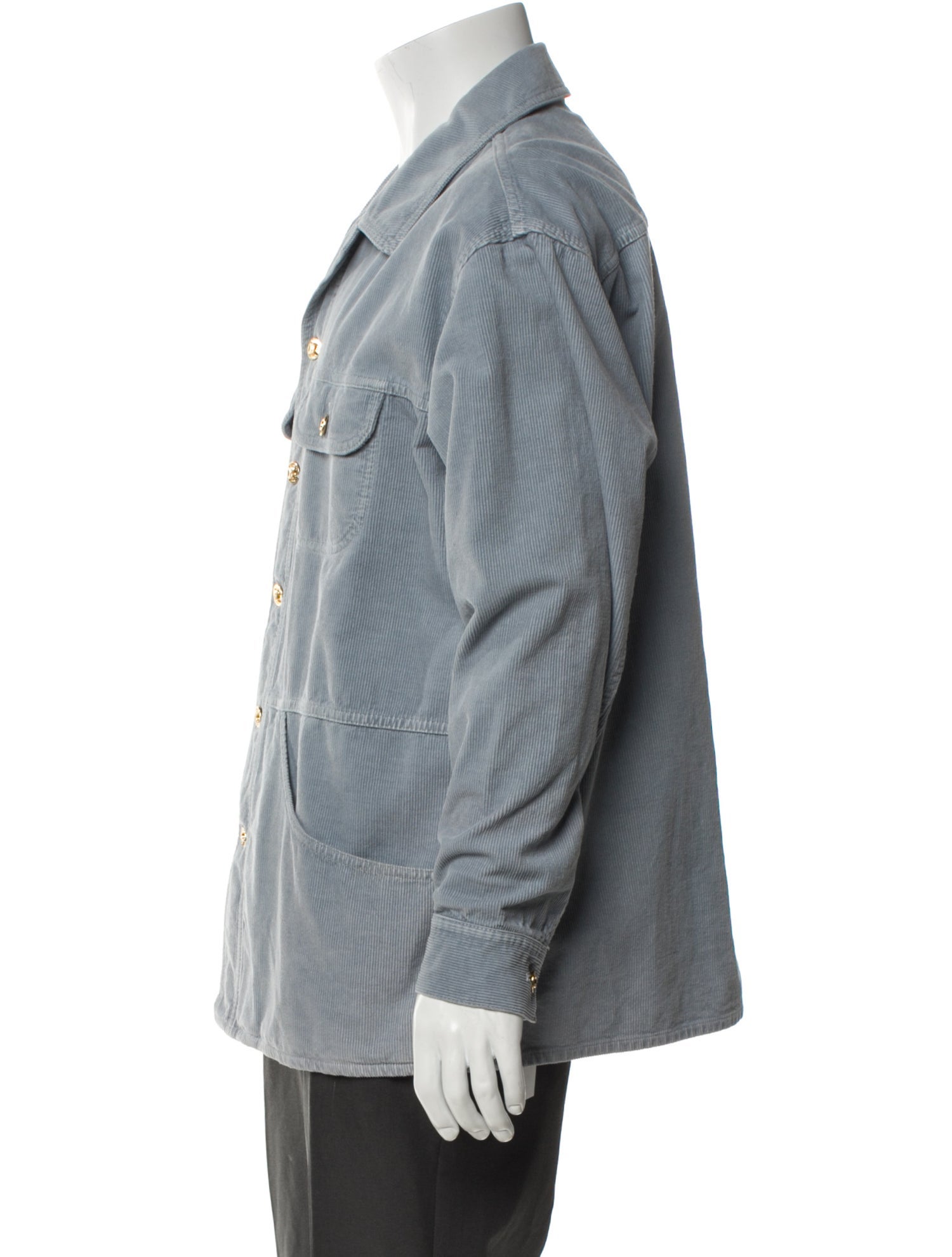 Celine 2023-2024 Corduroy Chore Utility Jacket