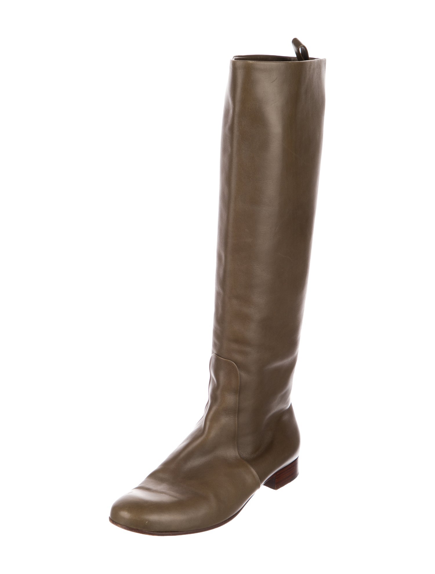 Celine Leather Riding Boots