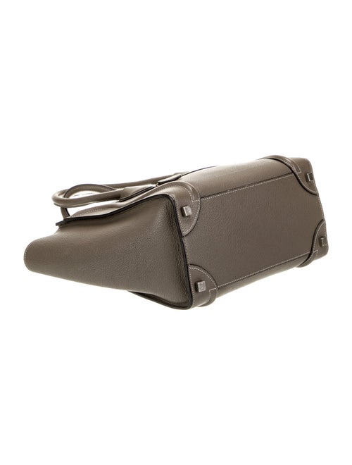 Celine Leather Tote Micro