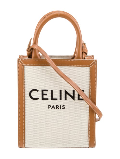 Celine Canvas Vertical Cabas Mini
