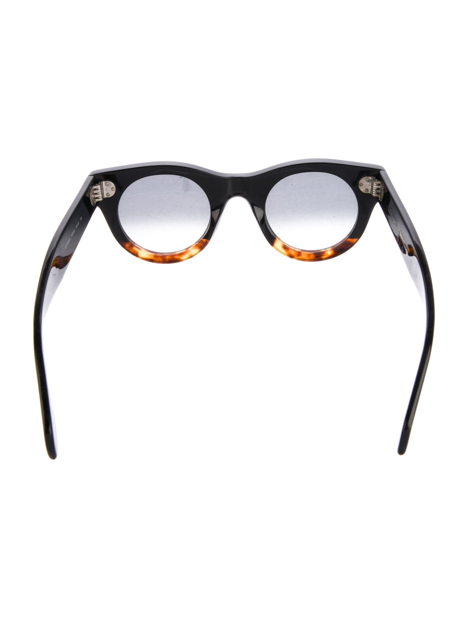 Celine Round Gradient Sunglasses