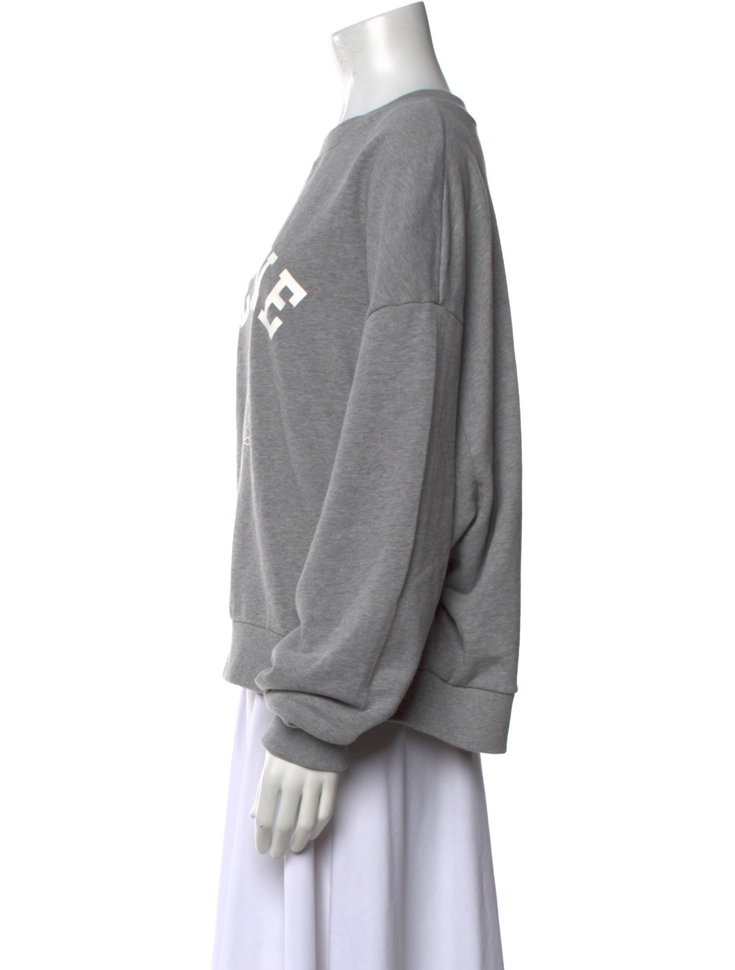 Celine Graphic Print Crew Neck Sweatshirt