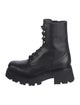 Celine Leather Combat Boots