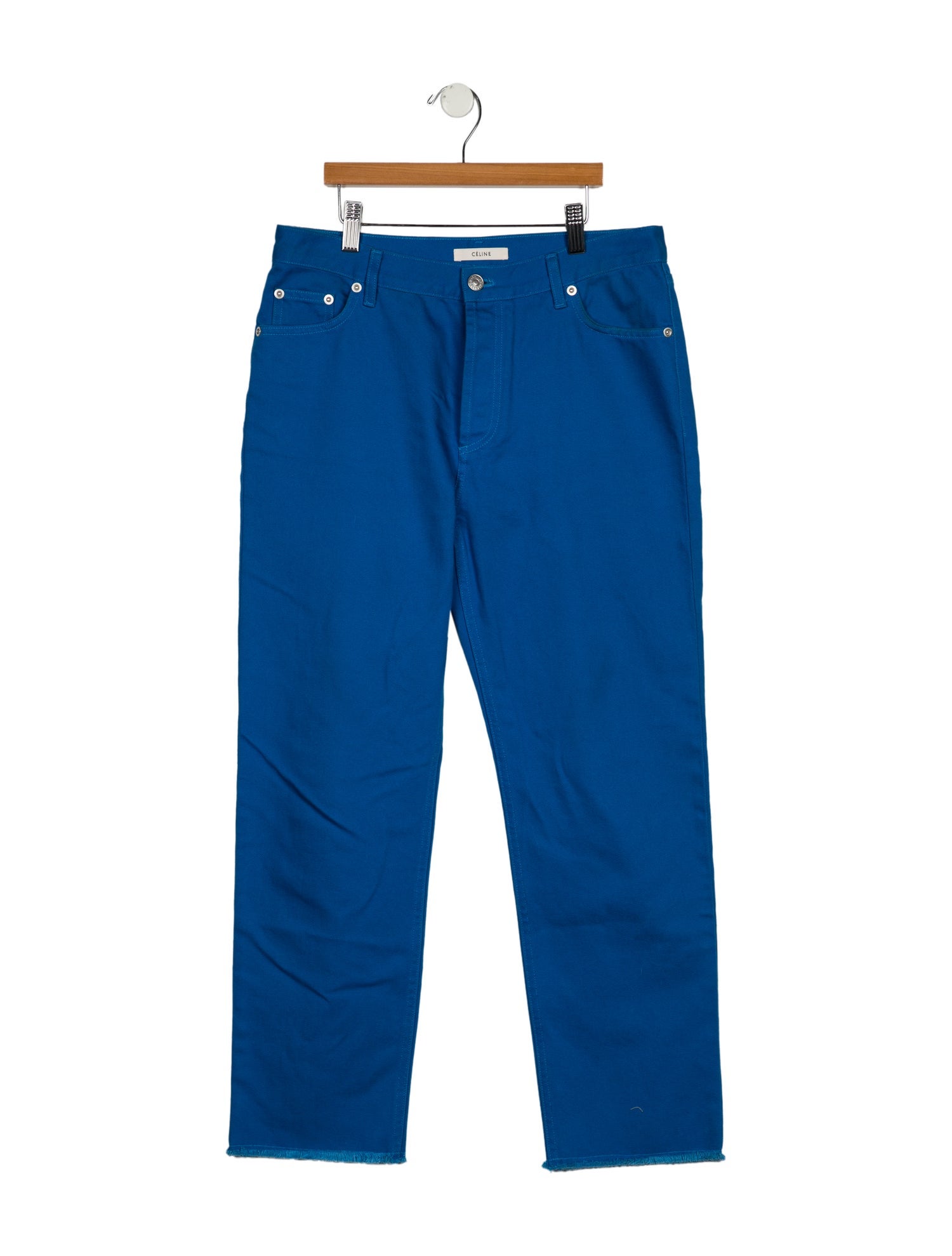 Celine Mid-Rise Straight Leg Jeans