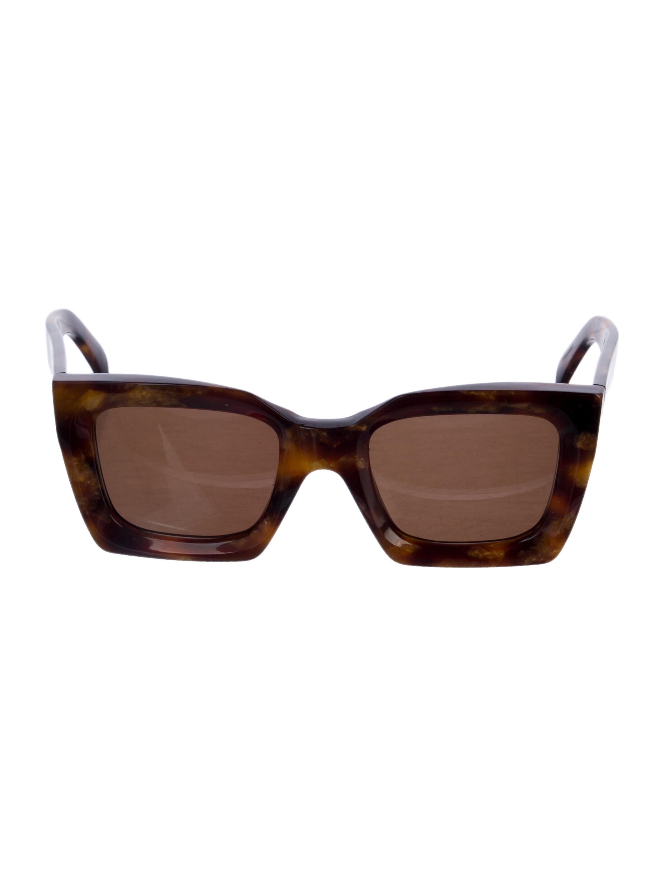 Celine Square Tinted Sunglasses