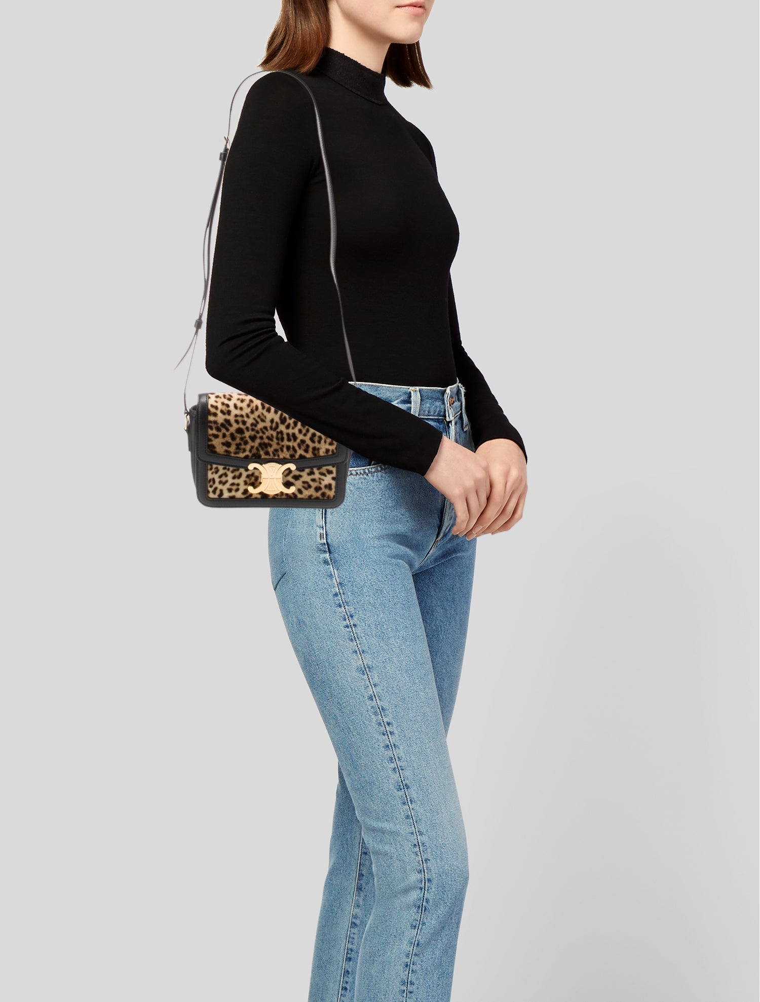 Celine Faux Fur Triomphe Teen