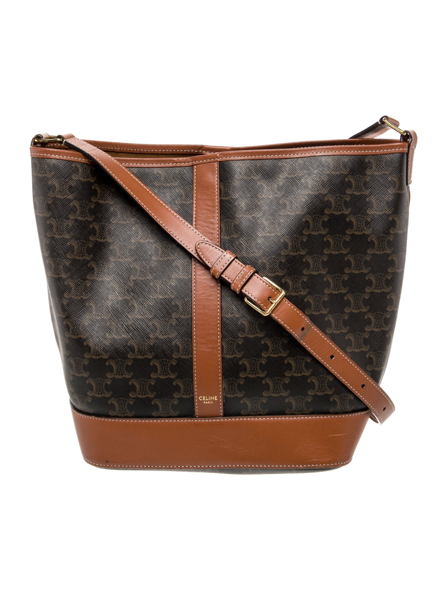 Celine Triomphe Bucket Bag