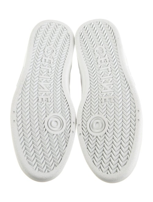 Celine Leather Colorblock Pattern Sneakers