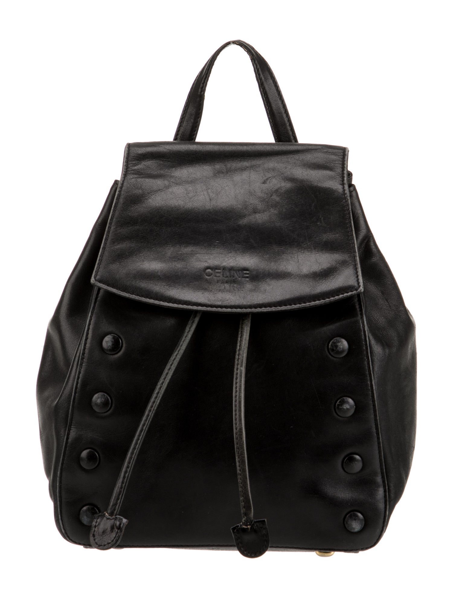 Celine Leather Backpack