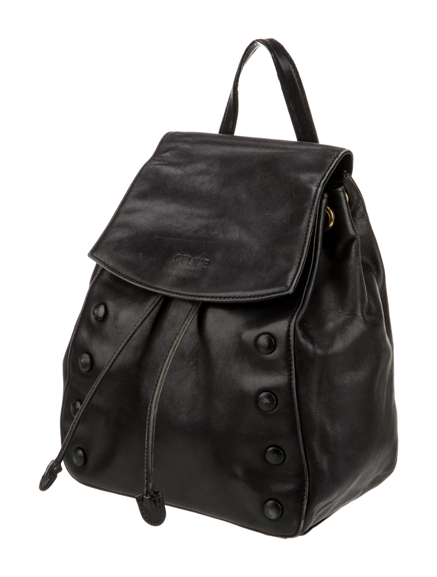 Celine Leather Backpack