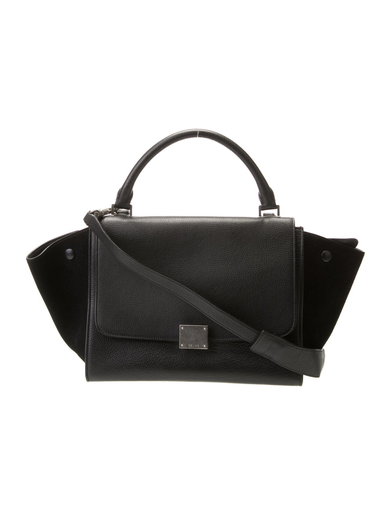 Celine Leather Trapeze Small