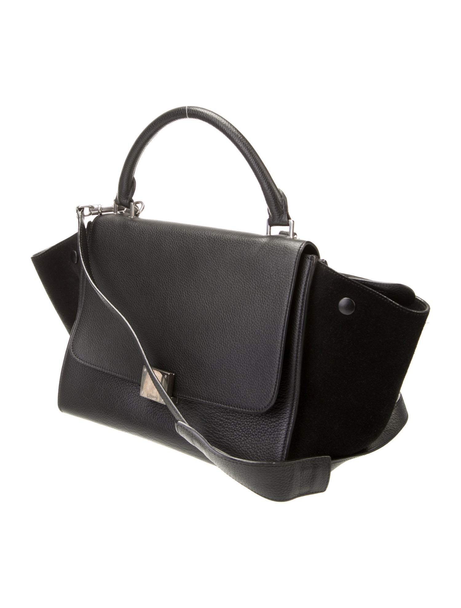 Celine Leather Trapeze Small