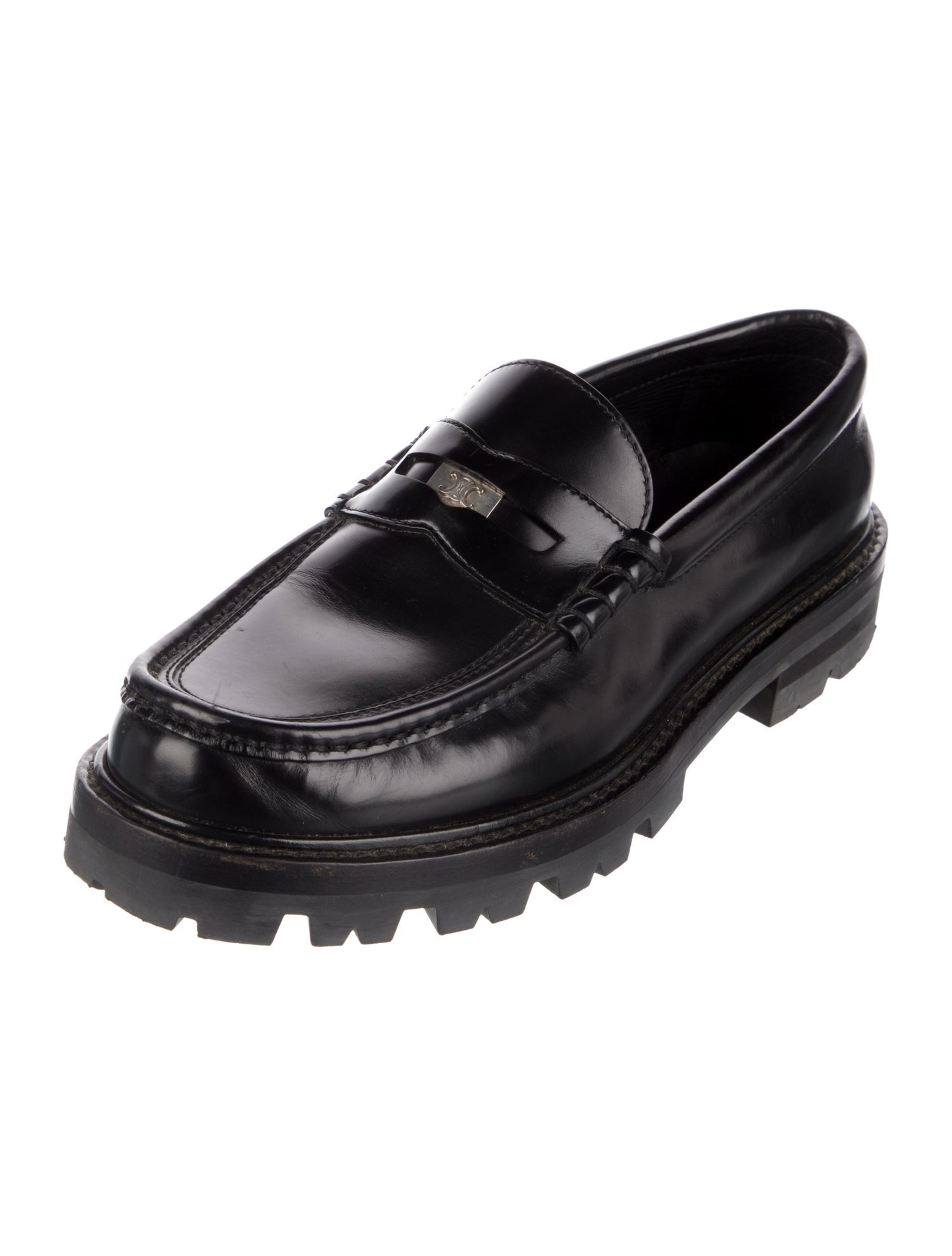 Celine Leather Loafers