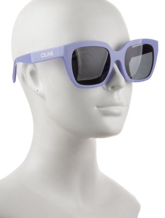 Celine Square Tinted Sunglasses