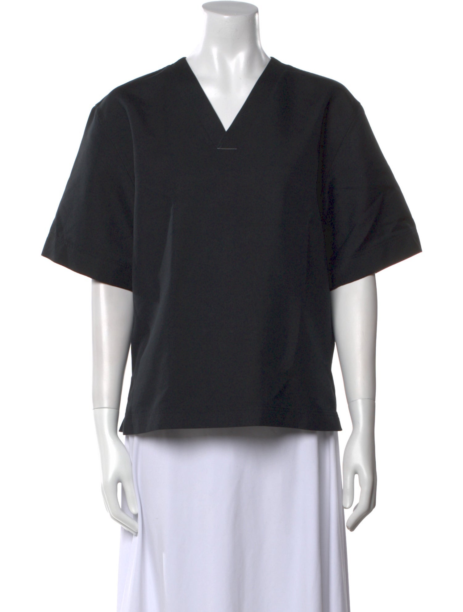 Celine V-Neck Short Sleeve Top