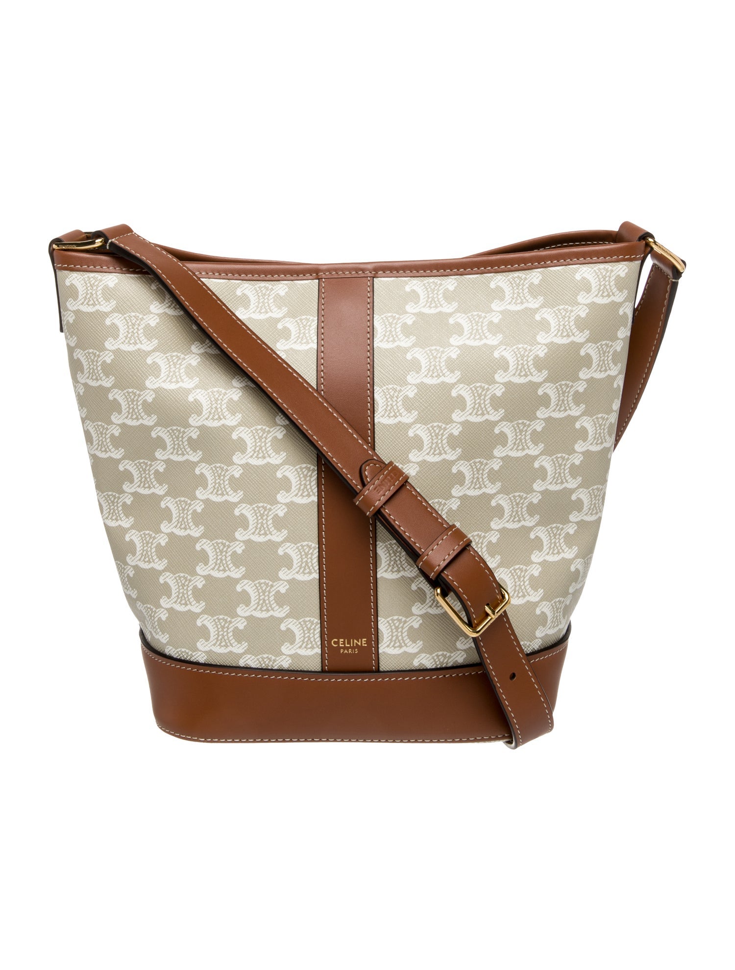 Celine Triomphe Bucket Bag Small 2024